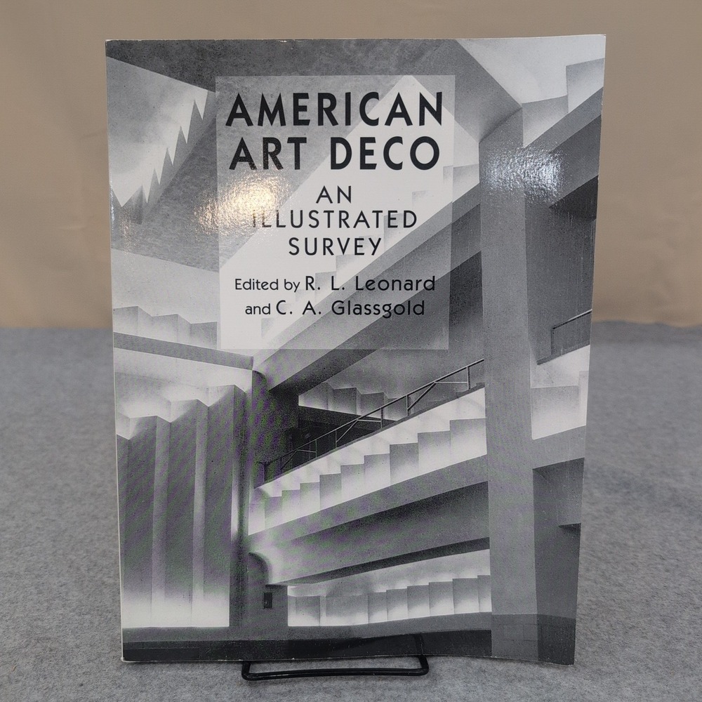 American Art Deco An Illustrated Survey Leonard Glassgold Dover Book 0486433749